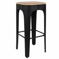 Baarituoli Up-High Musta