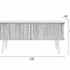 Barbier Lipasto | Sivutaso 4300008 -Kaappi | Vitriinikaappi Ale barbier lipasto 3