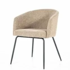 Käsinojallinen Tuoli Astrid 95575 -Kaappi | Vitriinikaappi Ale beige tuoli