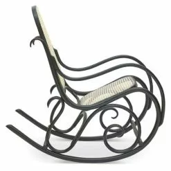 Klassikko Keinutuoli ​ BJ-9816 Rottinki -Kaappi | Vitriinikaappi Ale bj 9816 keinutuoli fameg muokattava puinen rottinkinen klassikko perinteinen design 2