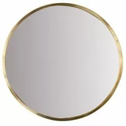 Pyöreä Peili Kultakehyksellä