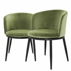 Tuoli Filmore Eichholtz 17 Tuoli Filmore Eichholtz -Kaappi | Vitriinikaappi Ale filmore vaaleanvihrea