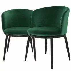 Tuoli Filmore Eichholtz 18 Tuoli Filmore Eichholtz -Kaappi | Vitriinikaappi Ale filmore vihrea