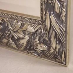 Peili Hopea-harmaa Sp505-4 -Kaappi | Vitriinikaappi Ale harmaa hopeakehyksinen peili sp505 6