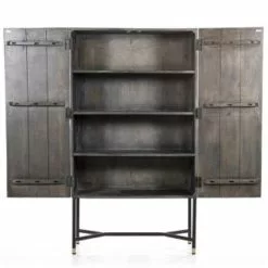 Harmaa Kaappi Kuviopaneeli Isa Gr 95648 11 Harmaa Kaappi Kuviopaneeli Isa Gr 95648 -Kaappi | Vitriinikaappi Ale harmaa puukaappi kuvioidut ovet isa 90cm open