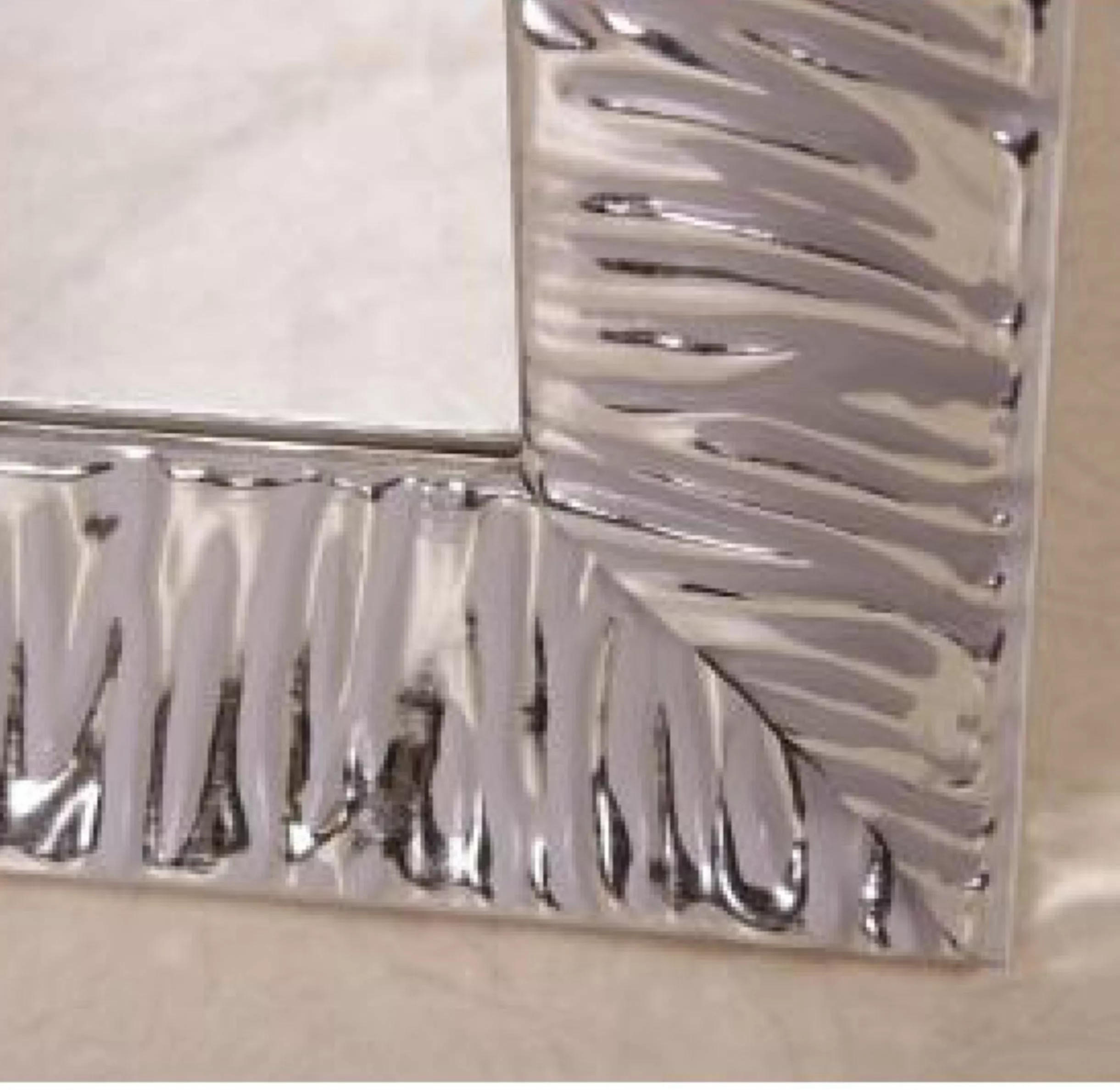 Peili Valko-hopea Kehys Sp418 C 4 Peili Valko-hopea Kehys Sp418 C - Image 2