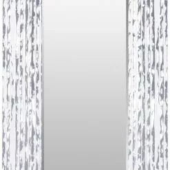 Valko-Hopeakehyksinen Peili 15-Cast Sw3mf