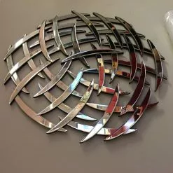 Pyöreä Peili Paloista 98-6139 -Kaappi | Vitriinikaappi Ale img 6752