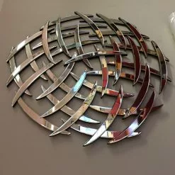 Pyöreä Peili Paloista 98-6139 -Kaappi | Vitriinikaappi Ale img 6753