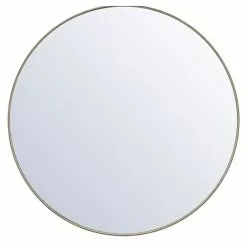 ISO Pyöreä Peili Immense Gold 120 Cm