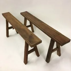 Kapea Puupenkki 401484 100-135 Cm -Kaappi | Vitriinikaappi Ale kapea penkki tammi 110 2