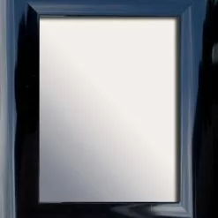 Peili Kiiltävä Musta Kehys Sp228 G -Kaappi | Vitriinikaappi Ale kiiltava musta peili sp228