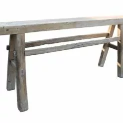 Kapea Puupenkki 401484 100-135 Cm -Kaappi | Vitriinikaappi Ale kiinapenkki kapea eteipenkki puinen eteispenkki