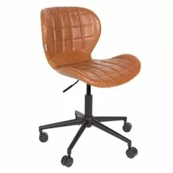 Industrial Työtuoli Omg LL Ko -Kaappi | Vitriinikaappi Ale konjakinvarinen toimistotuoli pyorilla omg