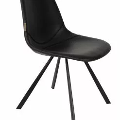 Industrial Tuoli Franky Musta