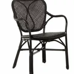 Musta Rottinkituoli Torino