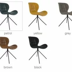 Tuoli OMG LL Musta -Kaappi | Vitriinikaappi Ale omg varit 3