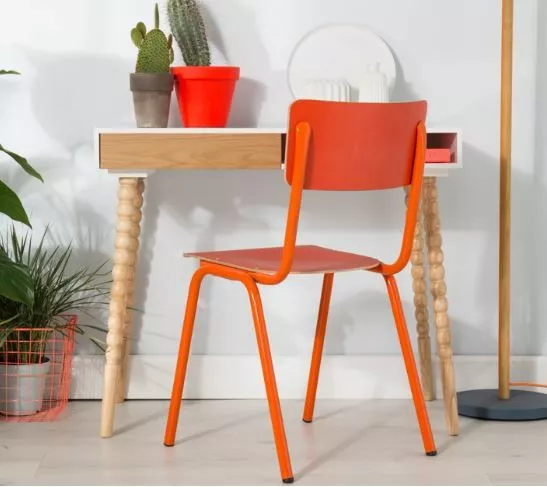 Musta School Tuoli 6 Musta School Tuoli - Image 4