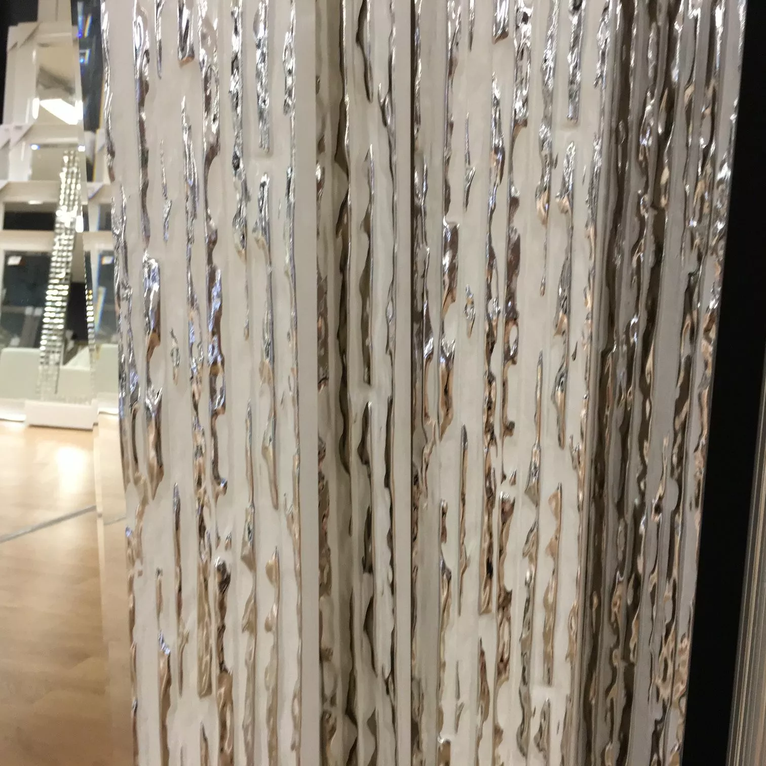 Valko-Hopeakehyksinen Peili 15-Cast Sw8mf 4 Valko-Hopeakehyksinen Peili 15-Cast Sw8mf - Image 2