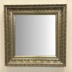 Hopeakehyksinen Peili 80-50620 9mf 7 Hopeakehyksinen Peili 80-50620 9mf -Kaappi | Vitriinikaappi Ale pronssikehyksinen peili iso peili 80 50620 5