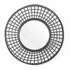 Pyöreä Musta Rottinkipeili Oracle L