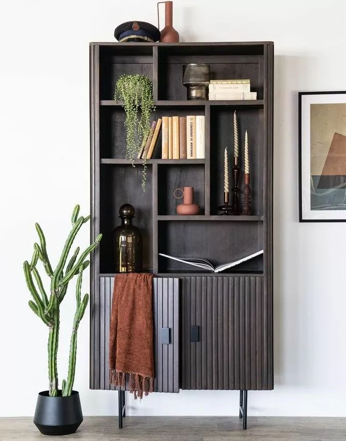 Sormipaneeli Hyllykaappi Remi Ruskea 95732 7 Sormipaneeli Hyllykaappi Remi Ruskea 95732 - Image 5