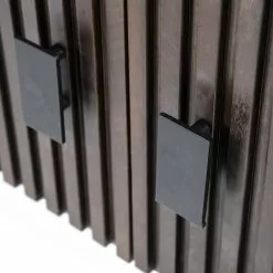 Sormipaneeli Hyllykaappi Remi Ruskea 95732 13 Sormipaneeli Hyllykaappi Remi Ruskea 95732 -Kaappi | Vitriinikaappi Ale sormipaneeli tv taso sormipaneeli matala lipasto remi l hikuva 2