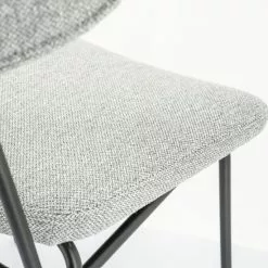 Metallirunkoinen Tuoli Crockett 210024 Gr -Kaappi | Vitriinikaappi Ale vaalea metallirunkoinen tuoli crockett kangas 2