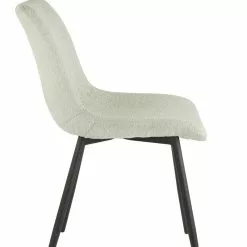 Vaalea Ruokapöydäntuoli Kate -Kaappi | Vitriinikaappi Ale vaalea ruokapoydantuoli kate sivulta