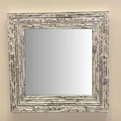 Valko-Hopeakehyksinen Peili 15-Cast Sw8mf 7 Valko-Hopeakehyksinen Peili 15-Cast Sw8mf -Kaappi | Vitriinikaappi Ale valko hopeakehyksinen peili iso peili 15 cast 4