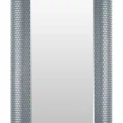 Valko-Hopeakehyksinen Peili 15-Kanye Sw4mf